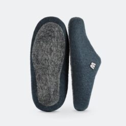 woolig gray slipper